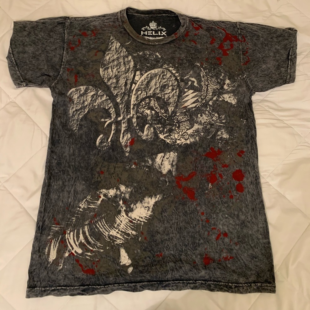 Helix dark grey tshirt